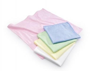 Mikrofasertuch Stretch Light 40x40 cm gelb