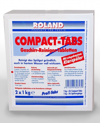 Geschirrspülertabs - Geschirrreiniger - Tabs
