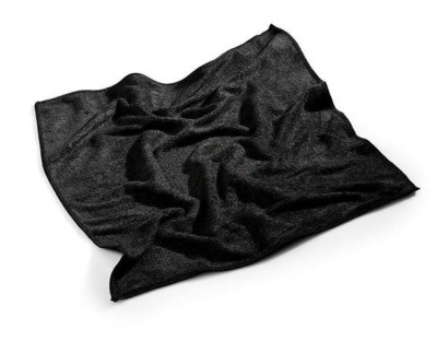 Mikrofasertuch Stretch Light 40x40 cm schwarz