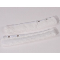 Fenster - Einwascher - Scheuerbezug Microfaser weiß 25cm