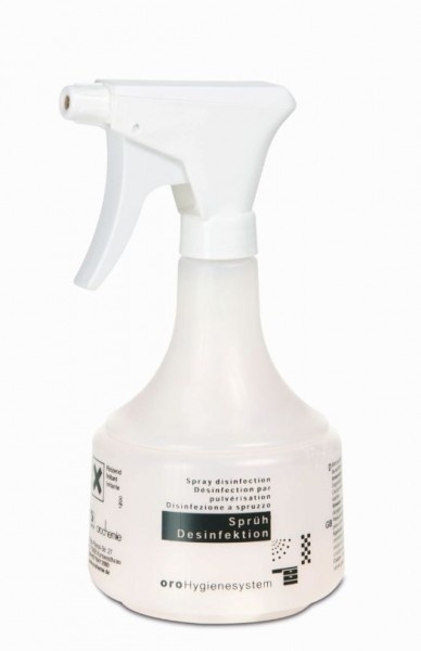 Sprühflasche 550ml für Desinfektionsmittel inkl. Sprühkopf