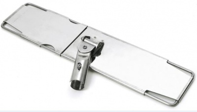 Edelstahl Mopphalter für Flachpresse 40cm