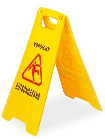 Warnschild - Vorsicht Rutschgefahr