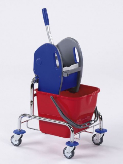 Einfachfahrwagen verchromt 1x 17 oder 1x 25 Liter