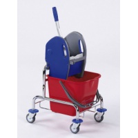 Einfachfahrwagen verchromt 1x 17 oder 1x 25 Liter