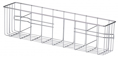 Seitenkorb für Floorstar Doppelfahrwagen verchromt